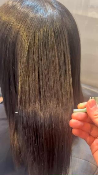 セミロング イシカワ 南柏/髪質改善のヘアスタイル