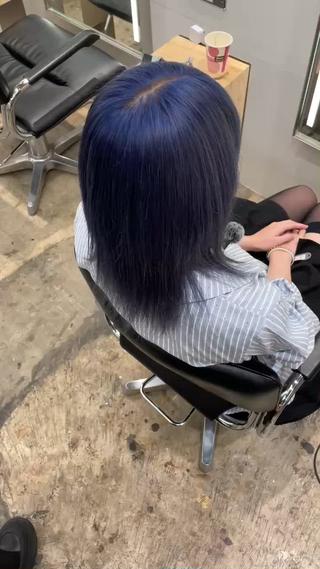 カラー ハイトーン/ブリーチ /ウルフ/しゅーたのヘアスタイル