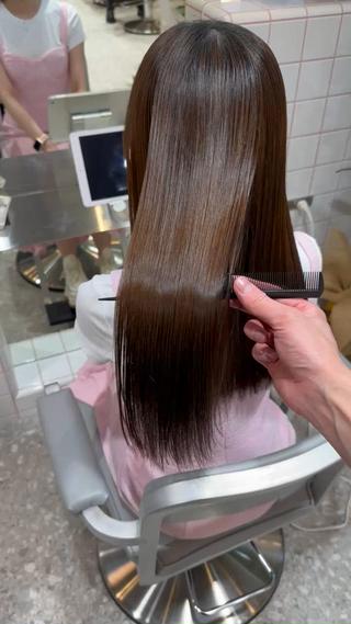 髪質改善カラー＋韓国風カット＋Aujua6stepトリートメント

#髪質改善#ダブルカラー#前髪#ハイライト#韓国ヘア 