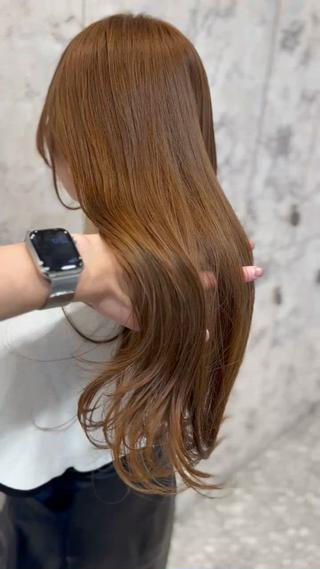 髪質改善カラー＋韓国風カット＋Aujua6stepトリートメント

#髪質改善#ダブルカラー#前髪#ハイライト#韓国ヘア 