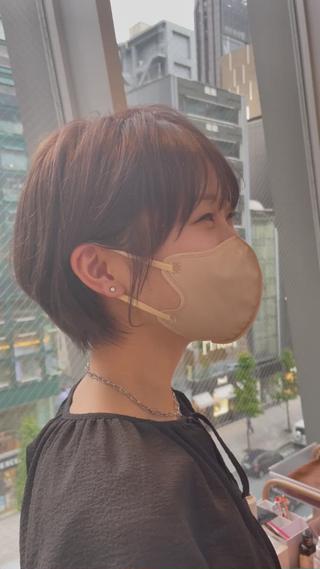 ショート 顔周り特化/韓国ヘア /レイヤー/吉野幸大のヘアスタイル