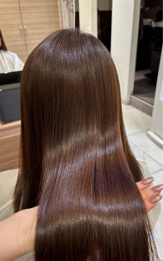 ロング 🎀暖色カラー/ ピンク🎀mikuのヘアスタイル