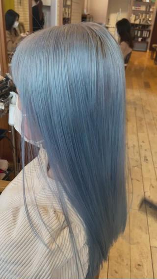 ロング カラー youres hair はなれ店所属・髪質改善🌸縮毛矯正 専門家💖後藤のヘアスタイル