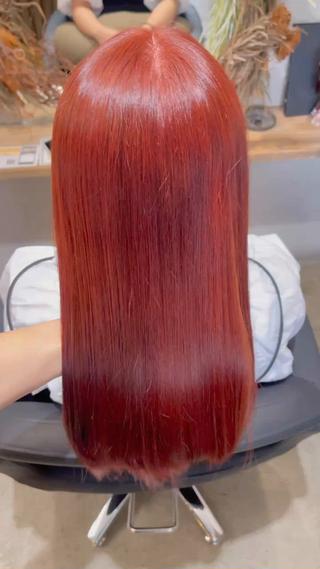 ブリーチを使わないダブルカラー 