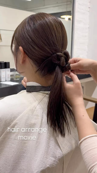 ヘアアレンジもおまかせください️

タイト・カチモリヘア得意です！
大人キレイめが好きな方大歓迎です◎ 