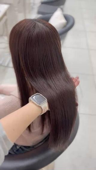 パーマ Euphoria銀座店所属・縮毛矯正/カラー 🎀𝐒𝐀𝐊𝐈のヘアスタイル