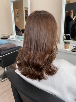 ショコラベージュで透明感 