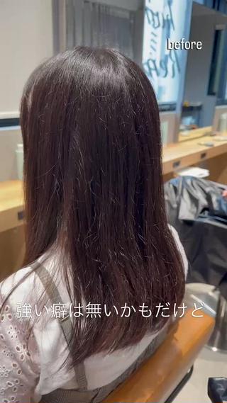 ロング 須賀 一美のヘアスタイル