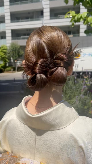 つやつやタイトアレンジ 