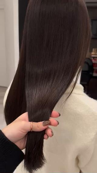 髪質改善ストレートカラーで艶々仕上げ♡♡ 