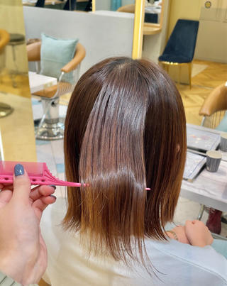 加工なしでこの艶感が手に入れられます
一度体験してみませんか? 