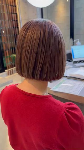 ワンブリーチでつくるミルクティーベージュ 