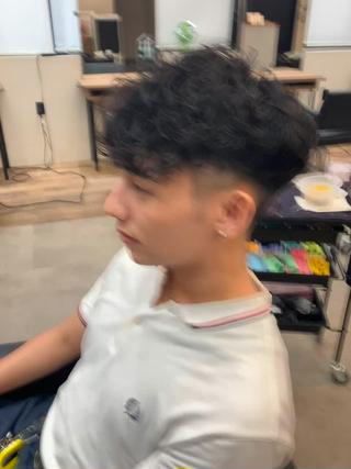 フリンジカット、海外風パーマ 