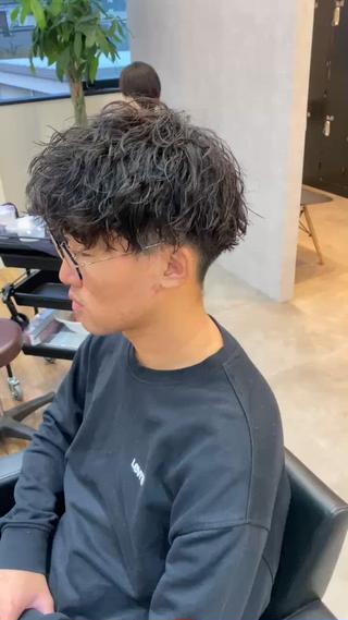 パーマ メンズ well高崎上大類店所属・well高崎上大類町 /湯浅泳作のヘアスタイル