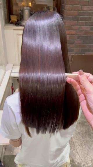 ロング Siesta所属・📣髪質改善縮毛矯正 特化美容師｜庭田📣のヘアスタイル