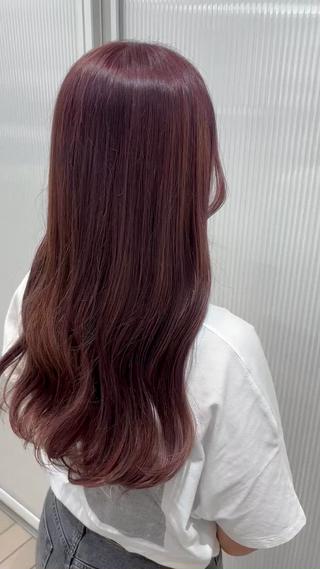 ワインレッドカラー