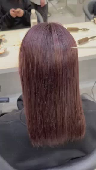 ミディアム 池袋/似合わせ/縮毛 髪質改善【ugen】のヘアスタイル