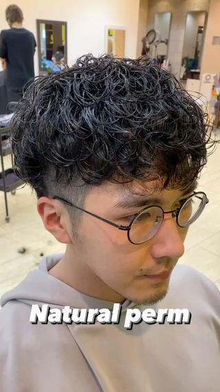 ナチュラルパーマ 