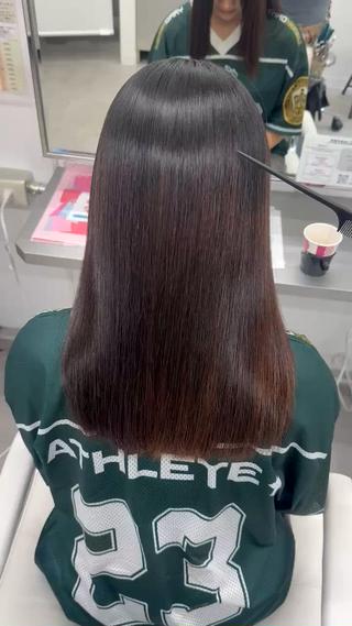 ロング 🕯コバ/レイヤー/ 美髪縮毛🕯のヘアスタイル