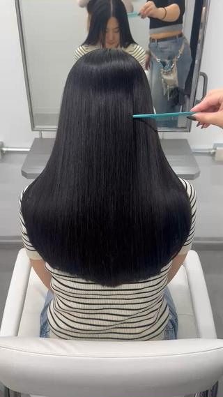 ロング 🕯コバ/レイヤー/ 美髪縮毛🕯のヘアスタイル