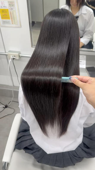 ロング パーマ 🕯コバ/レイヤー/ 美髪縮毛🕯のヘアスタイル