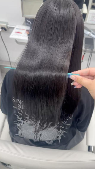 ロング カラー パーマ 🕯コバ/レイヤー/ 美髪縮毛🕯のヘアスタイル