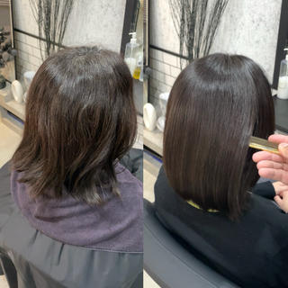 <最高級Wケラチントリートメント&髪質改善カラーエステ>

color:白髪ぼかしダークグレージュ


ケラチントリートメント/トリートメント界のエルメス/髪質改善カラー/カラーエステ/本町髪質改善 