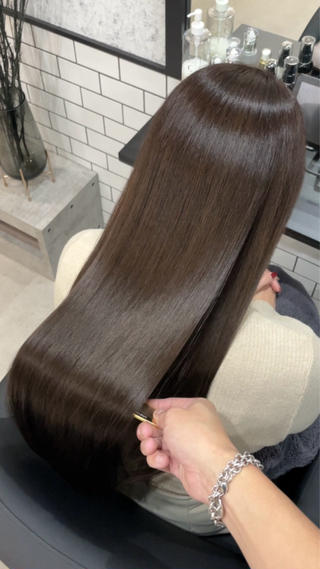 ロング ANDO hair&eye所属・美髪師JO/髪質改善 静かな半個室サロンのヘアスタイル