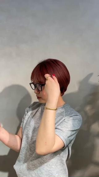 艶pink red
髪質改善カラー
カラーをするだけで艶々になります♡♡