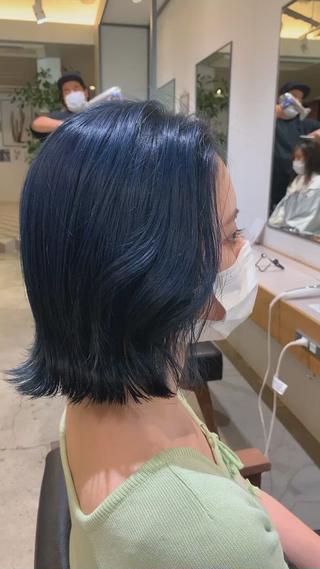 
このネイビー感がとても可愛いです♡ 