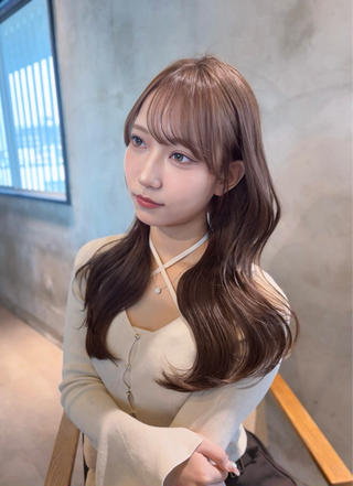 ロング カラー ♠️暗髪レイヤー♠️ 中山唯斗のヘアスタイル