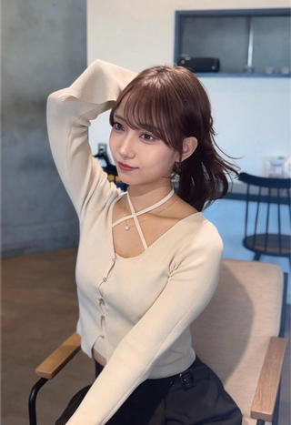 ロング カラー ♠️暗髪レイヤー♠️ 中山唯斗のヘアスタイル