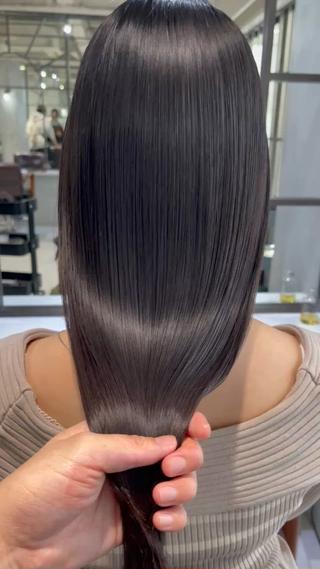 髪質改善／レイヤー /柔らかさ/清水のヘアスタイル