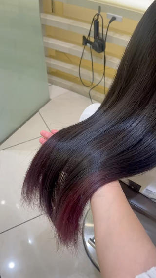 ロング カラー 💖大人韓国ヘア💖 韓国艶カラー【銀座】のヘアスタイル