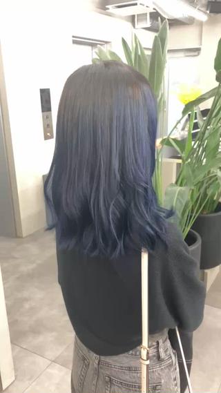 ロング 勝谷 悟史のヘアスタイル