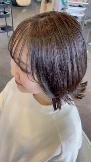 カラー ハイトーン/ブリーチ 🤍足立里湖のヘアスタイル