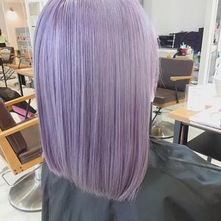 ミディアム カラー 艶髪✨ブリーチ職人 井手正康のヘアスタイル