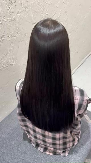 ロング カラー 【髪質改善】 夏目結以のヘアスタイル