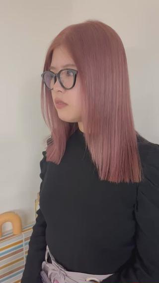 大人気ホワイトピンク
ブリーチ２回〜 