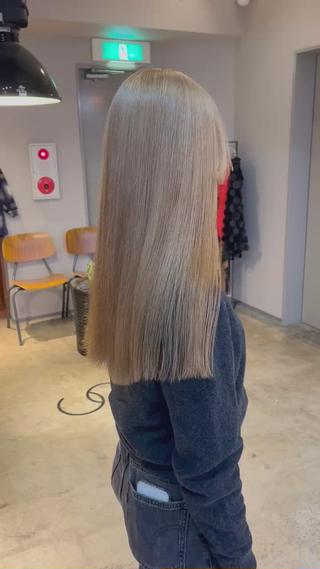 ロング カラー 🩷ハイトーン透明感 レイヤー🩷ユリカのヘアスタイル