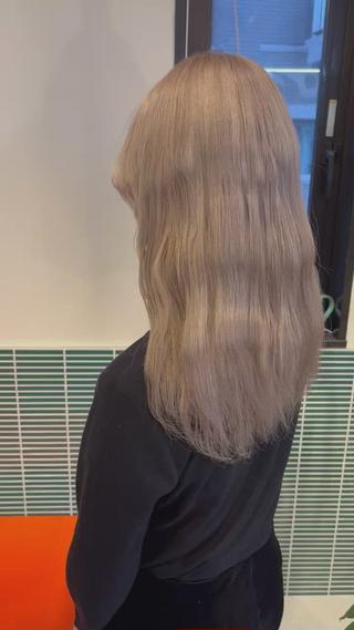 ロング カラー 🩷ハイトーン透明感 レイヤー🩷ユリカのヘアスタイル