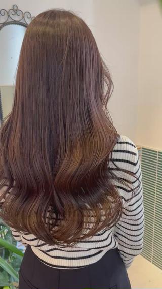 ロング カラー 🩷ハイトーン透明感 レイヤー🩷ユリカのヘアスタイル