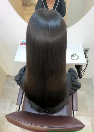 美髪矯正で朝から艶髪。
縮毛矯正はお任せ下さい！！
#美髪矯正#縮毛矯正#艶髪#ストレート#ロング#セミロング#ミディアム 