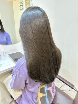 髪質改善で手触りもしなやかでサラサラに！ 