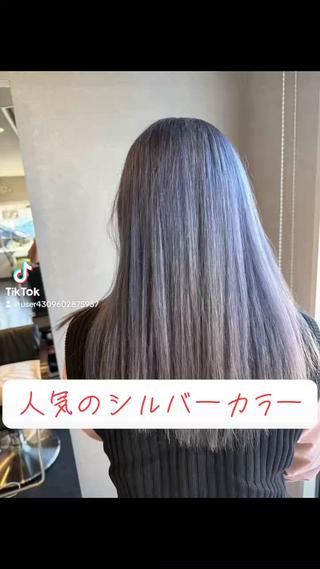 ロング 髪質改善⚡️カラー 🍀武久 誠🍀のヘアスタイル