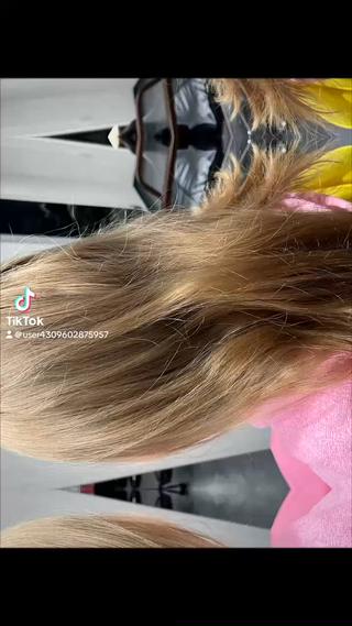 セミロング 髪質改善⚡️カラー 🍀武久 誠🍀のヘアスタイル