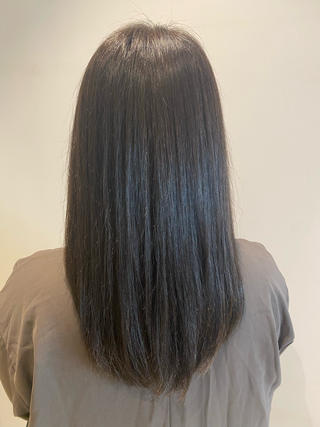 酸性ストレートオリーブカラー 