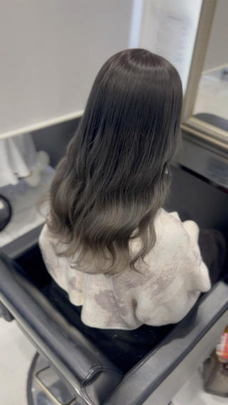 ロング カラー YUDU🍊 germe/ジェルムのヘアスタイル