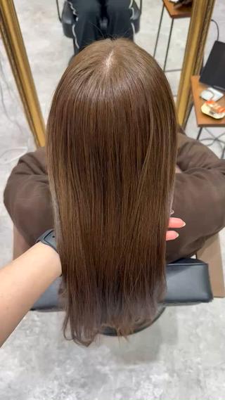ロング カラー 💎寒色特化💎 透明感カラーみきのヘアスタイル