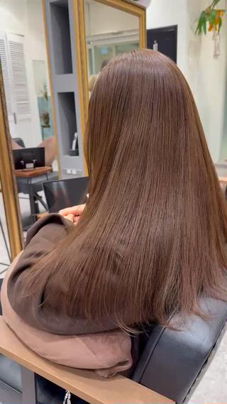 ロング カラー 💎寒色特化💎 透明感カラーみきのヘアスタイル